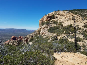 Bear Mountain Trail - Last Section to Fourth Peak 402