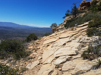 Bear Mountain Trail - Last Section to Fourth Peak 407