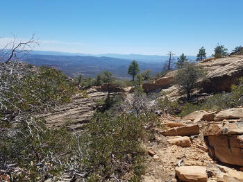 Bear Mountain Trail - Last Section to Fourth Peak 415
