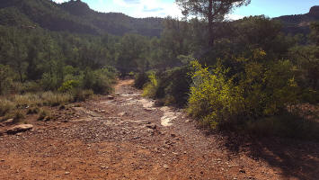 Beginning of Templeton Trail (Southeast End)