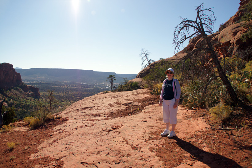On the East Side of Bell Rock - Looking South