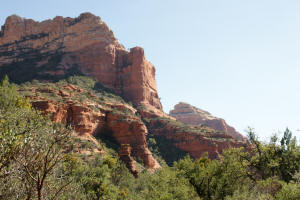 View of Eastern Wall of Boynton Canyon