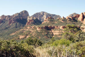 View of Soldiers Pass From Brins Mesa