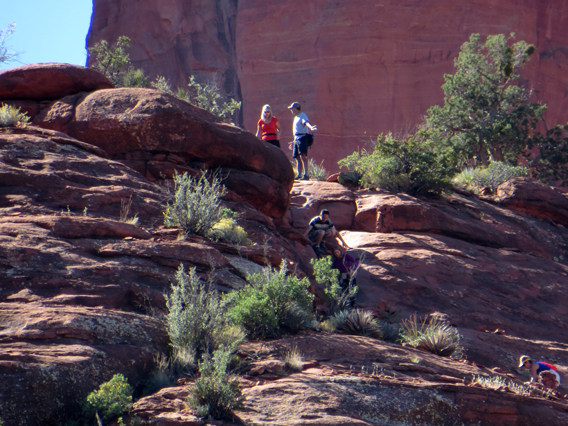 West Fork Leading From the Upper Plateau of the Cathedral Rock Trail