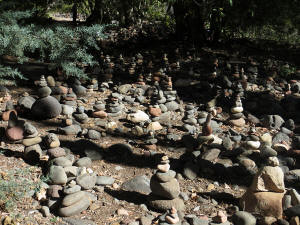 Stacked Rock - Crescent Moon Spiritual Area