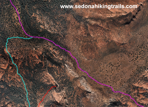 Aerial View of the Top of Brins Mesa